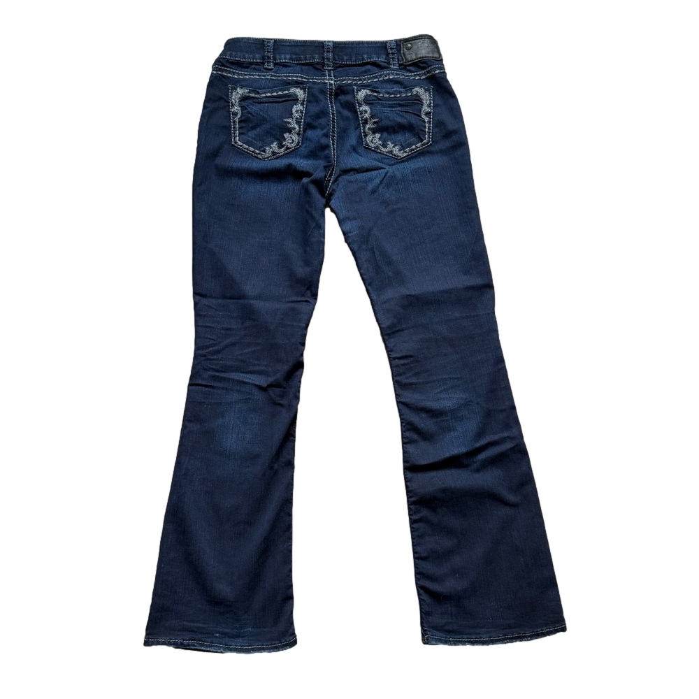 Silver Jeans Suki Y2K Retro Blue Flare Wide Leg Women’s 31